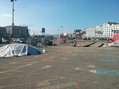 From Parking Lot to Beer Garden in a few months
