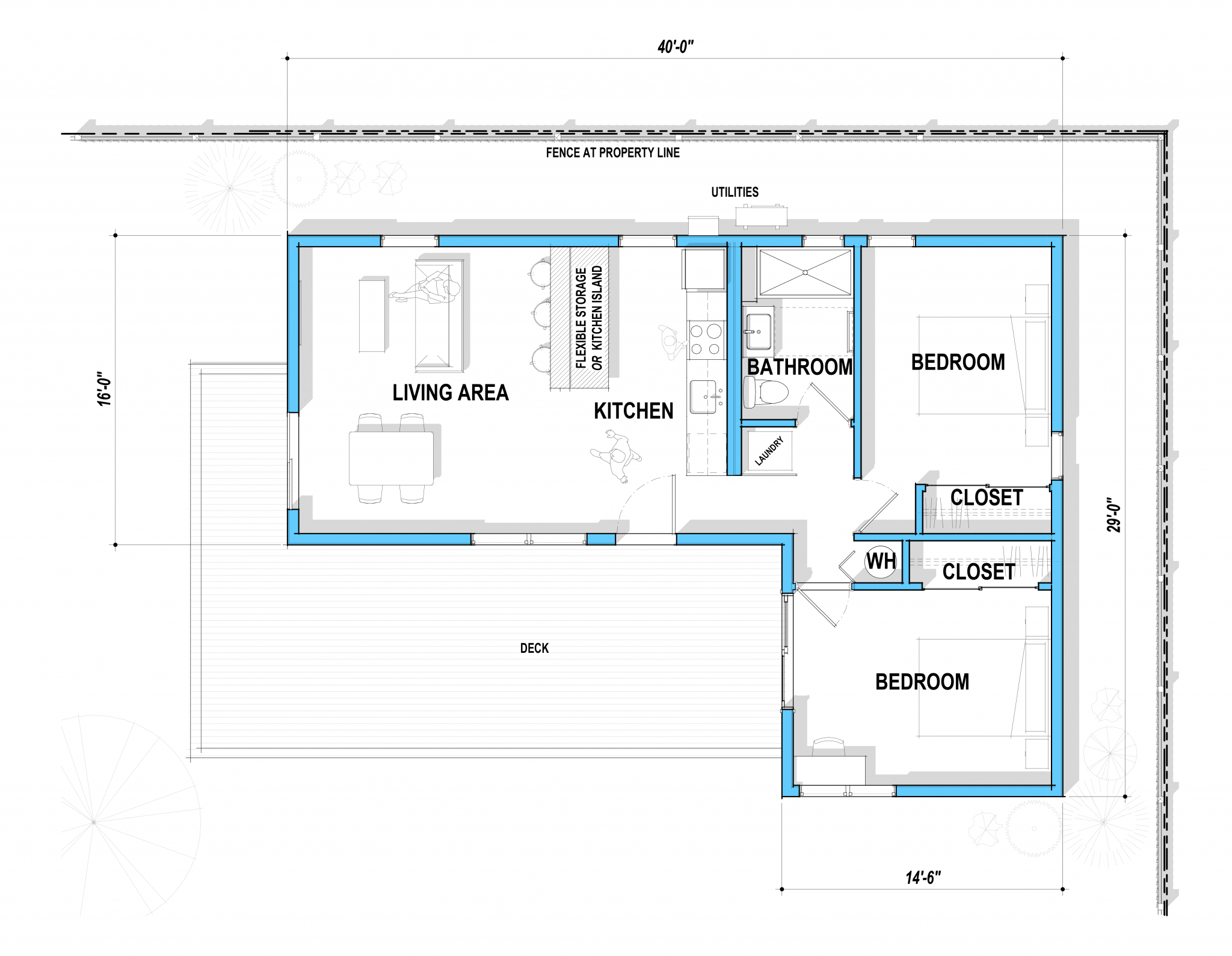 Unlocking Space & Value:  Your Guide to  1-Bedroom ADU Floor Plans