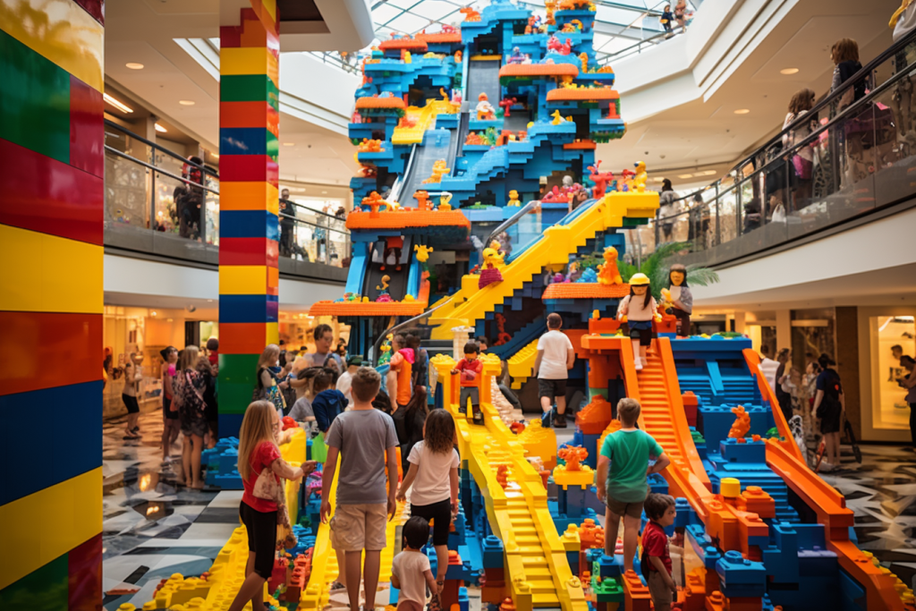 Shopping best sale near legoland