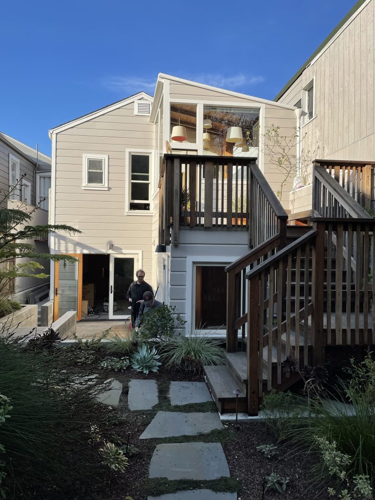 Noe Valley Victorian Remodel - Garden Unit - Outdoor Backyard