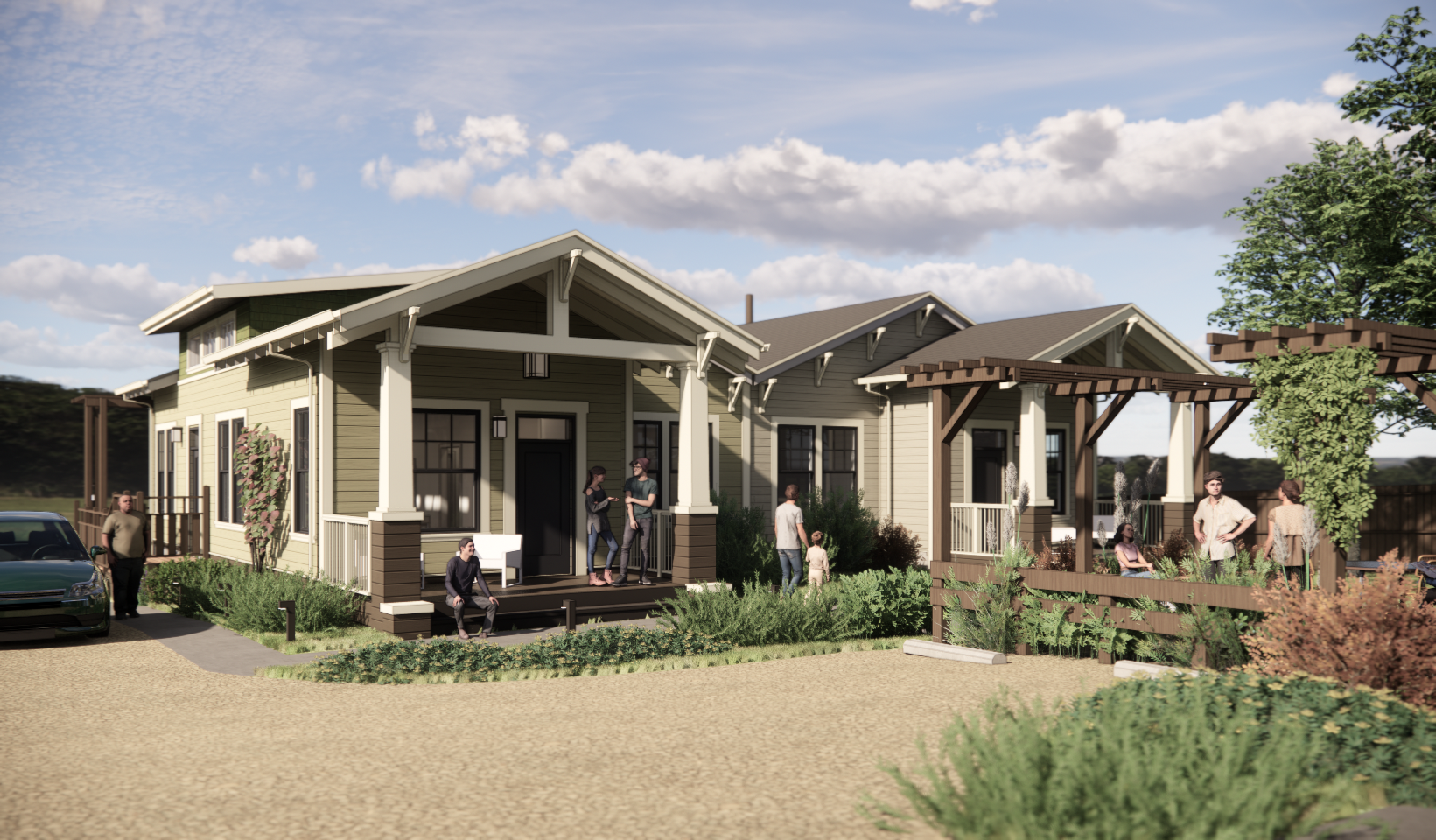 OpenScope workforce housing project - image for AB 956 showing rendering